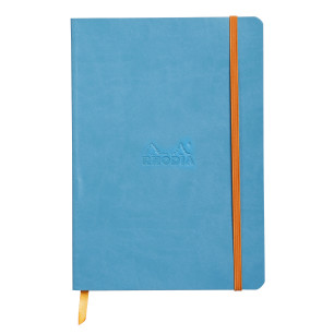 Rhodia Softcover Notebook - A5 - Turquoise - Dotted